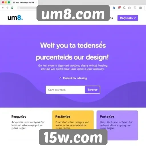 Tendências de design no site um8.com