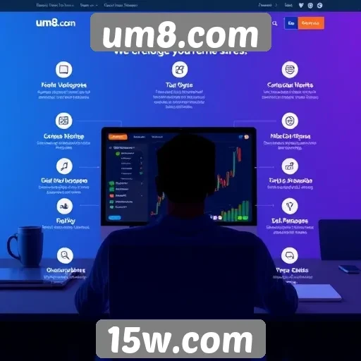 Exploração das principais funcionalidades do site um8.com