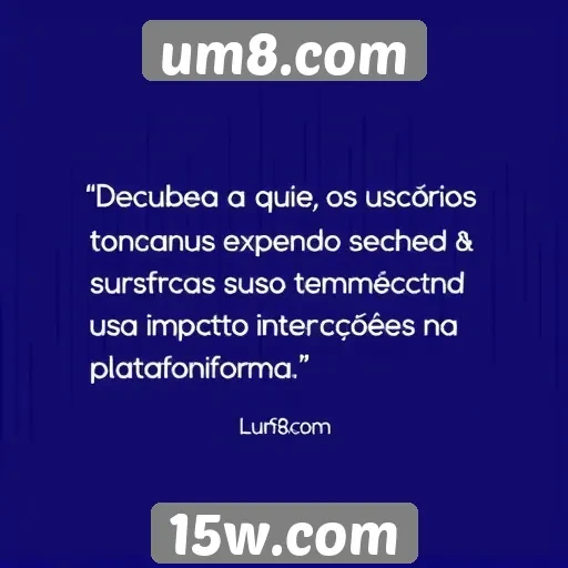 Feedback dos usuários sobre a experiência no um8.com